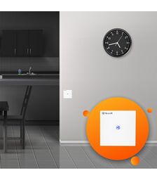 Tellur WiFi Switch 1 Port 1800W Έξυπνος διακόπτης WiFi 1 θύρας σε λευκό (TLL331481)