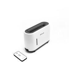 Tellur Flame Aroma Diffuser Ηλεκτρονικός υγραντήρας τηλεχειριζόμενος σε λευκό χρώμα (TLL441121)