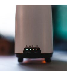 Tellur Flame Aroma Diffuser Ηλεκτρονικός υγραντήρας τηλεχειριζόμενος σε λευκό χρώμα (TLL441121)