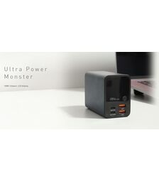 Tellur Ultra Pro Powerbank PD903 27.000mAh σε μπλε χρώμα με 2xUSB-A & 2xUSB-C θύρες φόρτισης (TLL158391)