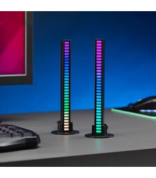 The Source Twin Pack Sound Reactive Light Bars – Σετ μπάρες με LED Equalizer που αντιδρά στη μουσική