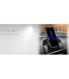 Tellur Fast Wireless Car Charger & Motorized Mount Βάση ασύρματης φόρτισης & Ασύρματος ταχυφορτιστής αυτοκινήτου κατάλληλος για Smartphone (Black)