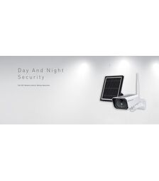 Tellur WiFi Smart Solar Outdoor Camera Έξυπνη IP Κάμερα εξωτερικού χώρου WiFi σε λευκό χρώμα, Solar, FullHD, 1080p, PIR