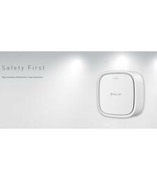 Tellur WiFi Smart Gas Sensor Ανιχνευτής διαρροής φυσικού αερίου WiFi σε λευκό (TLL331291)