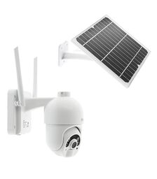 Tellur WiFi Solar Outdoor Camera Έξυπνη IP Κάμερα εξωτερικού χώρου WiFi σε λευκό χρώμα, Solar, P&T, FullHD, 1080p, PIR