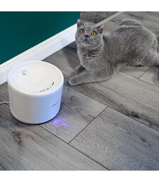 Tellur Smart WiFi Pet Water Dispenser 2L Έξυπνη τηλεχειριζόμενη WiFi Ποτίστρα/Συντριβάνι 2 λίτρων Γάτας/Σκύλου σε χρώμα λευκό