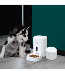 Tellur Smart WiFi Pet Water Dispenser 2L Έξυπνη τηλεχειριζόμενη WiFi Ποτίστρα/Συντριβάνι 2 λίτρων Γάτας/Σκύλου σε χρώμα λευκό