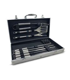 The Source BBQ Tool Set - Ανοξείδωτο σετ εργαλείων Barbeque (13 τεμάχια)