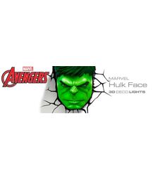 3D Light FX – 3DL – Marvel Hulk Face 3D Deco Light