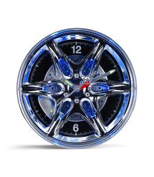 The Source Led Wheel Rim Clock- Φωτιζόμενο Ρολόι Τοίχου σε Σχήμα Τροχού