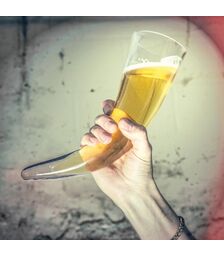 The Source Viking Horn Glass - Ποτήρι μπύρας σε σχήμα κεράτου βοδιού Σκανδιναβικής παράδοσης