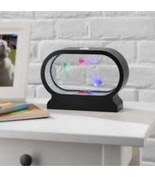The Source Oval Mini Jellyfish Lamp – Mini Οβαλ Φωτιστικό LED με τρεις χαριτωμένες μέδουσες που παράγει υπνωτιστικό θέαμα