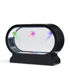 The Source Oval Mini Jellyfish Lamp – Mini Οβαλ Φωτιστικό LED με τρεις χαριτωμένες μέδουσες που παράγει υπνωτιστικό θέαμα