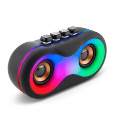 The Source Wireless Light Up Retro Speaker - Ασύρματο Retro Ηχείο Με Φωτισμό