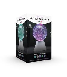 The Source - Spinning Glitter Ball - Περιστρεφόμενη Διακοσμητική Μπάλα Με Glitter