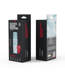 Maxlife Animal Ασύρματο Μικρόφωνο Karaoke για παιδιά με ηχείο (MXBM-500) (Μπλε)