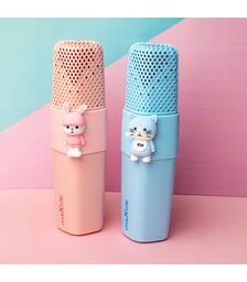 Maxlife Animal Ασύρματο Μικρόφωνο Karaoke για παιδιά με ηχείο (MXBM-500) (Μπλε)