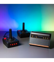 The Source Atari Flashback 12 Κονσόλα Βιντεοπαιχνιδιών με είσοδο HDMI εσωτερική μνήμη και δύο χειριστήρια