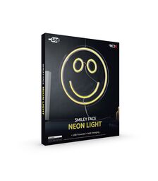 The Source - Neon Smiley Face - Διακοσμητικό φωτιστικό τοίχου Χαμογελαστό πρόσωπο