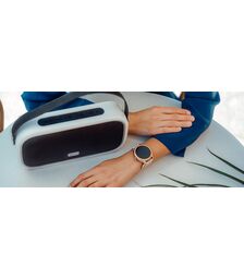 Forever UNIQ BS-660 Ηχείο Bluetooth 5W με Ραδιόφωνο και διάρκεια μπαταρίας έως 4 ώρες Λευκό