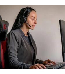 Tellur Voice Pro Wireless Headset - Επαγγελματικά Ασύρματα Ακουστικά – σε μαυρο χρώμα