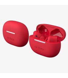 Defunc TRUE ANC Bluetooth 5.3 Ασύρματα True Wireless Ακουστικά με Active Noise Cancellation και θήκη (κόκκινο)