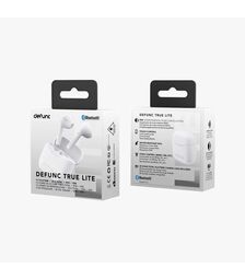 Defunc TRUE LITE Bluetooth 5.3 Ασύρματα True Wireless Ακουστικά με θήκη (λευκό)
