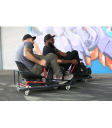 Razor Ηλεκτροκίνητο εφηβικό αυτοκίνητο Crazy Cart XL σε χρώμα μαύρο