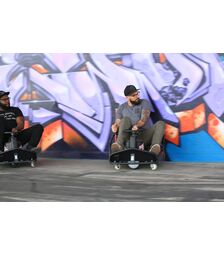 Razor Ηλεκτροκίνητο εφηβικό αυτοκίνητο Crazy Cart XL σε χρώμα μαύρο