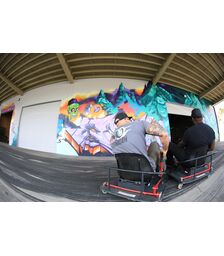 Razor Ηλεκτροκίνητο εφηβικό αυτοκίνητο Crazy Cart XL σε χρώμα μαύρο