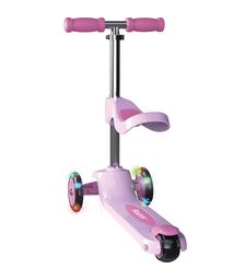 Razor Rollie Τρίτροχο παιδικό πατίνι με αφαιρούμενο καθισματάκι για παιδιά 2,5+ ετών σε χρώμα ροζ