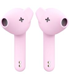 Defunc TRUE BASIC Bluetooth 5.2 Ασύρματα True Wireless Ακουστικά με θήκη (ροζ)