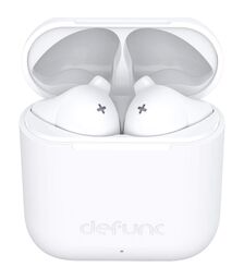 Defunc TRUE GO SLIM Bluetooth 5.2 Ασύρματα True Wireless Ακουστικά με θήκη (λευκό)