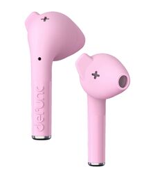 Defunc TRUE GO SLIM Bluetooth 5.2 Ασύρματα True Wireless Ακουστικά με θήκη (ροζ)
