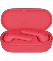 Defunc TRUE BASIC Bluetooth 5.2 Ασύρματα True Wireless Ακουστικά με θήκη (κόκκινο)