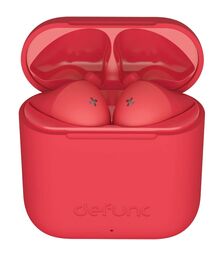 Defunc TRUE GO SLIM Bluetooth 5.2 Ασύρματα True Wireless Ακουστικά με θήκη (κόκκινο)