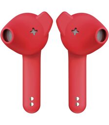 Defunc TRUE BASIC Bluetooth 5.2 Ασύρματα True Wireless Ακουστικά με θήκη (κόκκινο)