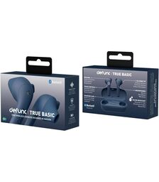 Defunc TRUE BASIC Bluetooth 5.2 Ασύρματα True Wireless Ακουστικά με θήκη (μπλε)