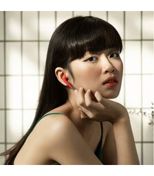 Defunc TRUE GO SLIM Bluetooth 5.2 Ασύρματα True Wireless Ακουστικά με θήκη (κόκκινο)