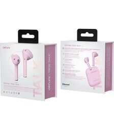 Defunc TRUE TALK Bluetooth 5.2 Ασύρματα True Wireless Ακουστικά με θήκη (ροζ)