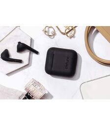 Defunc TRUE GO SLIM Bluetooth 5.2 Ασύρματα True Wireless Ακουστικά με θήκη (μαύρο)