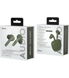 Defunc TRUE AUDIO Bluetooth 5.3 Ασύρματα True Wireless Ακουστικά με θήκη (πράσινο)