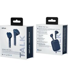 Defunc TRUE TALK Bluetooth 5.2 Ασύρματα True Wireless Ακουστικά με θήκη (μπλε)