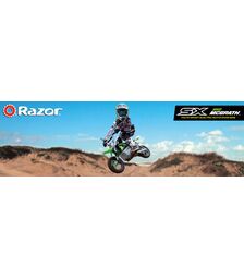 Razor SX350 Dirt Rocket McGrath Ηλεκτρικό Micro Bike μέγιστης ταχύτητας 22 km/h σε χρώμα πράσινο