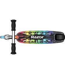 Razor Παιδικό Ηλεκτρικό Πατίνι Color Rave με μέγιστη ταχύτητα 12 km/h κατάλληλο για παιδιά 8 ετών και άνω σε χρώμα Silver