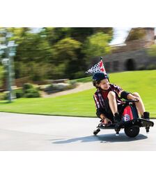 Razor Ηλεκτροκίνητο παιδικό αυτοκίνητο Crazy Cart σε χρώμα κόκκινο / μαύρο