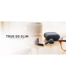 Defunc TRUE GO SLIM Bluetooth 5.2 Ασύρματα True Wireless Ακουστικά με θήκη (πράσινο)