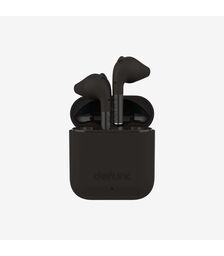 Defunc TRUE GO SLIM Bluetooth 5.2 Ασύρματα True Wireless Ακουστικά με θήκη (μαύρο)