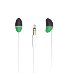 DesignNest earBeans |nano| Ελαφριά ακουστικά σε σχήμα φασολιού (Kelly Green)