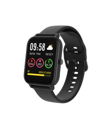 Forever Forevigo 3 SW-320 Smartwatch με Παλμογράφο (Μαύρο)